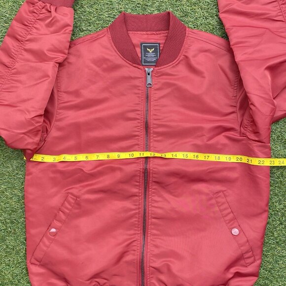 Military Industries By Unsocial Mens Bomber Jacket‎ Black XL Full Zip Nylon - Picture 7 of 11